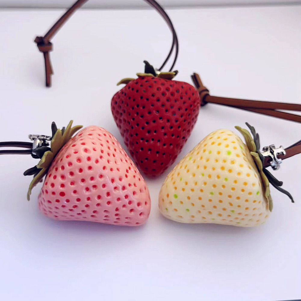 Tory Burch Strawberry Bag Charm